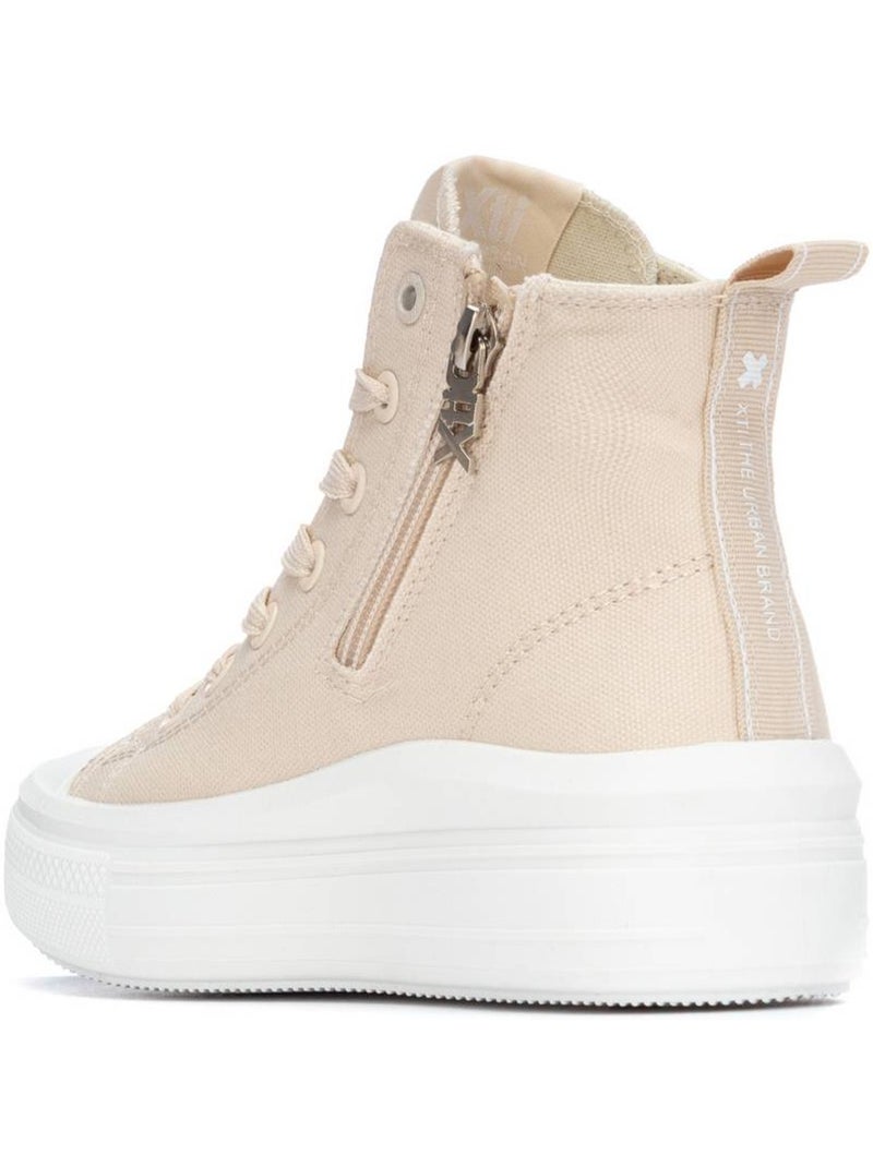 Baskets à lacets pour fille Beige - Kiabi