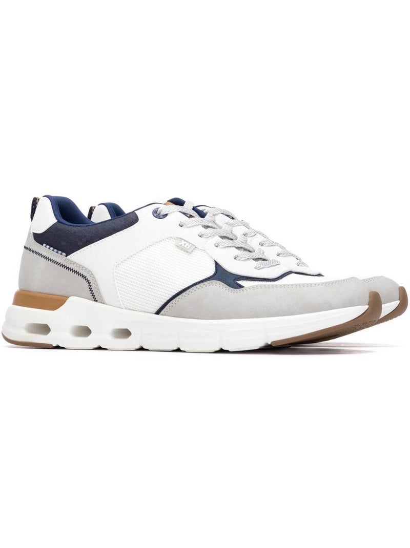 Baskets à lacets pour homme Blanc - Kiabi