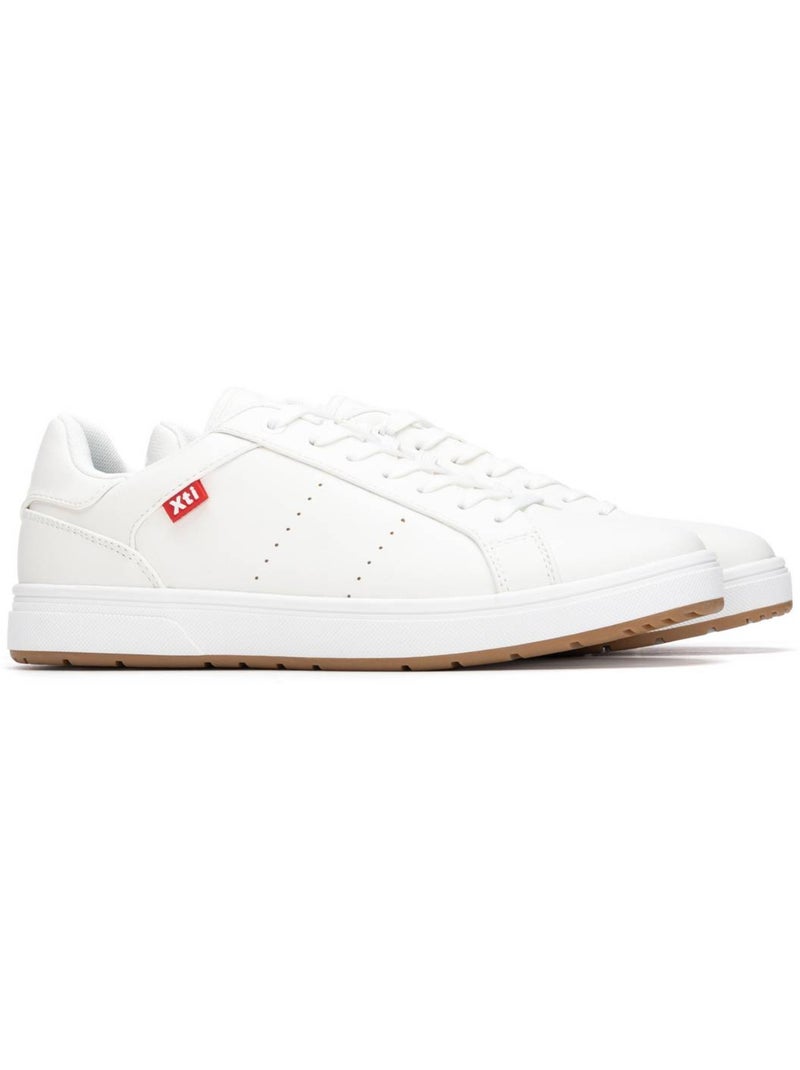 Baskets à lacets pour homme Blanc - Kiabi