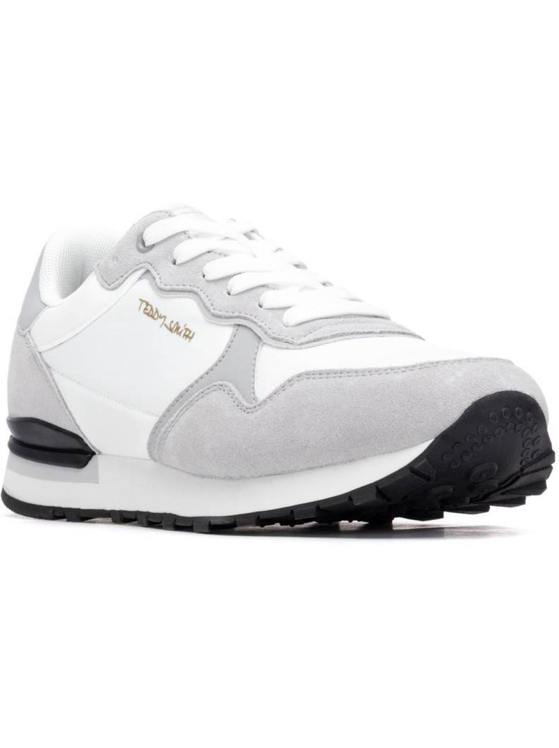 Baskets à lacets pour homme Blanc - Kiabi