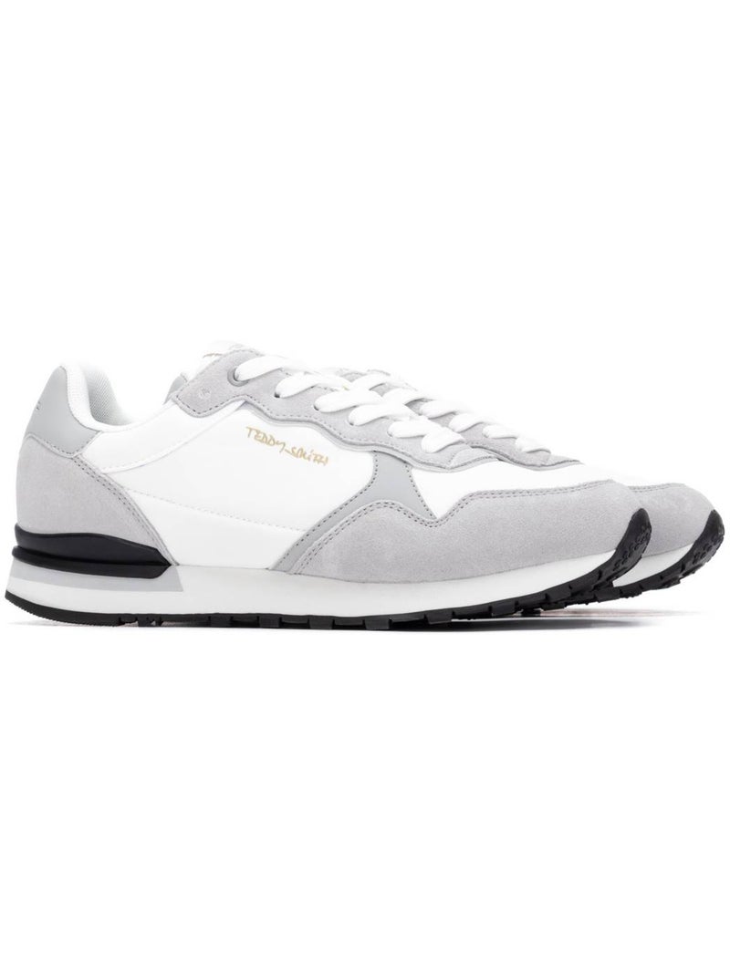 Baskets à lacets pour homme Blanc - Kiabi
