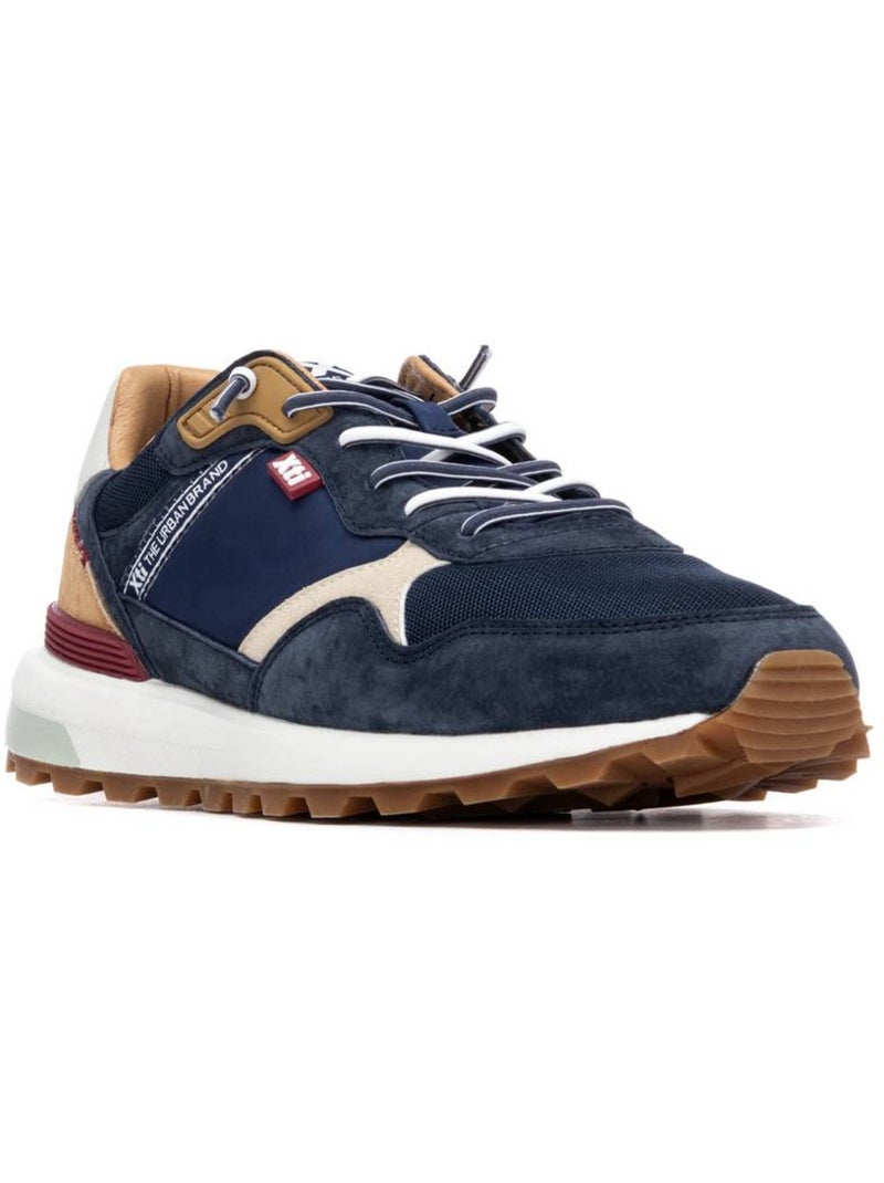 Baskets à lacets pour homme Bleu marine - Kiabi