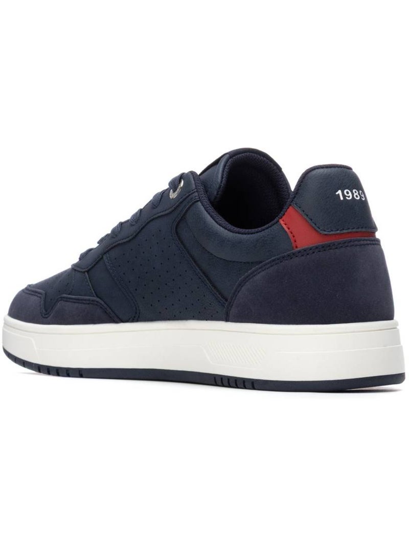 Baskets à lacets pour homme Bleu - Kiabi