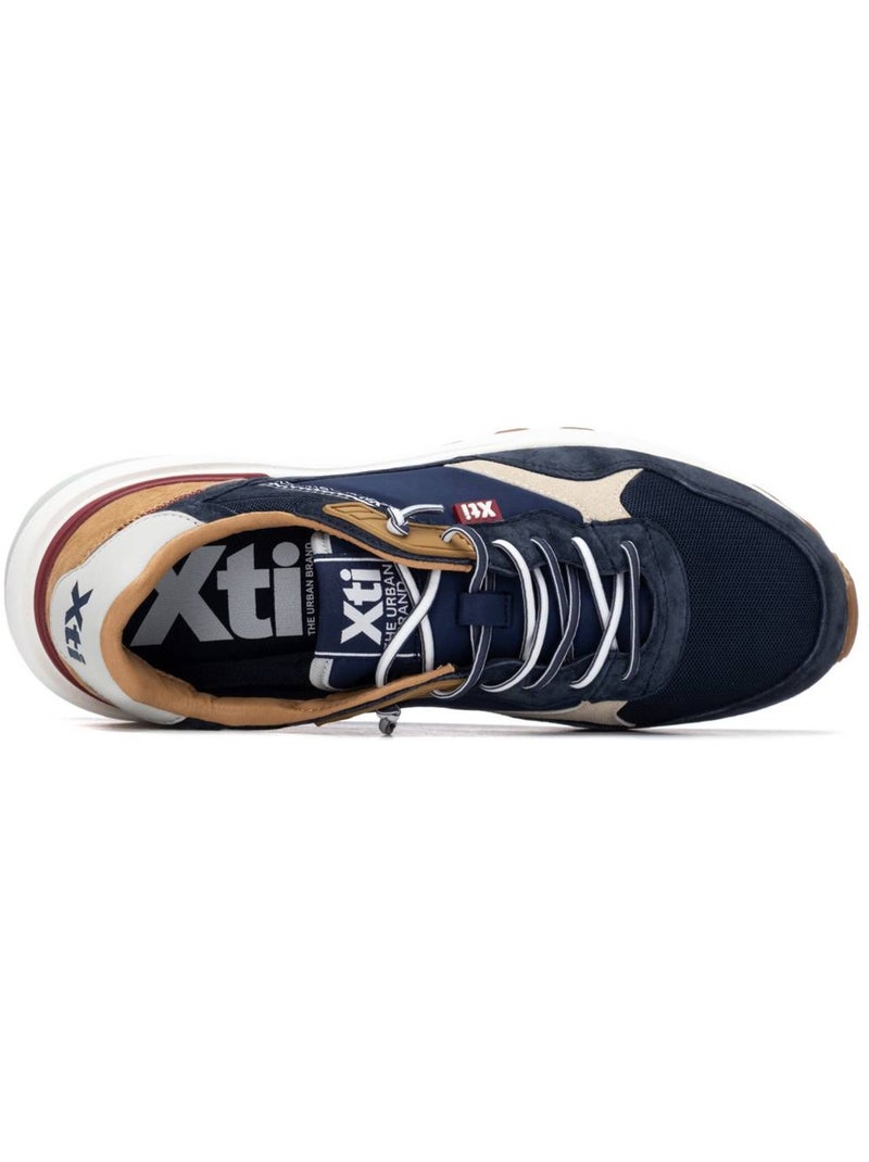 Baskets à lacets pour homme Bleu - Kiabi