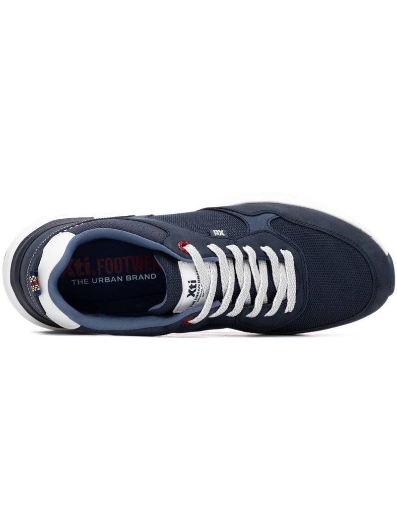 Baskets à lacets pour homme Bleu - Kiabi