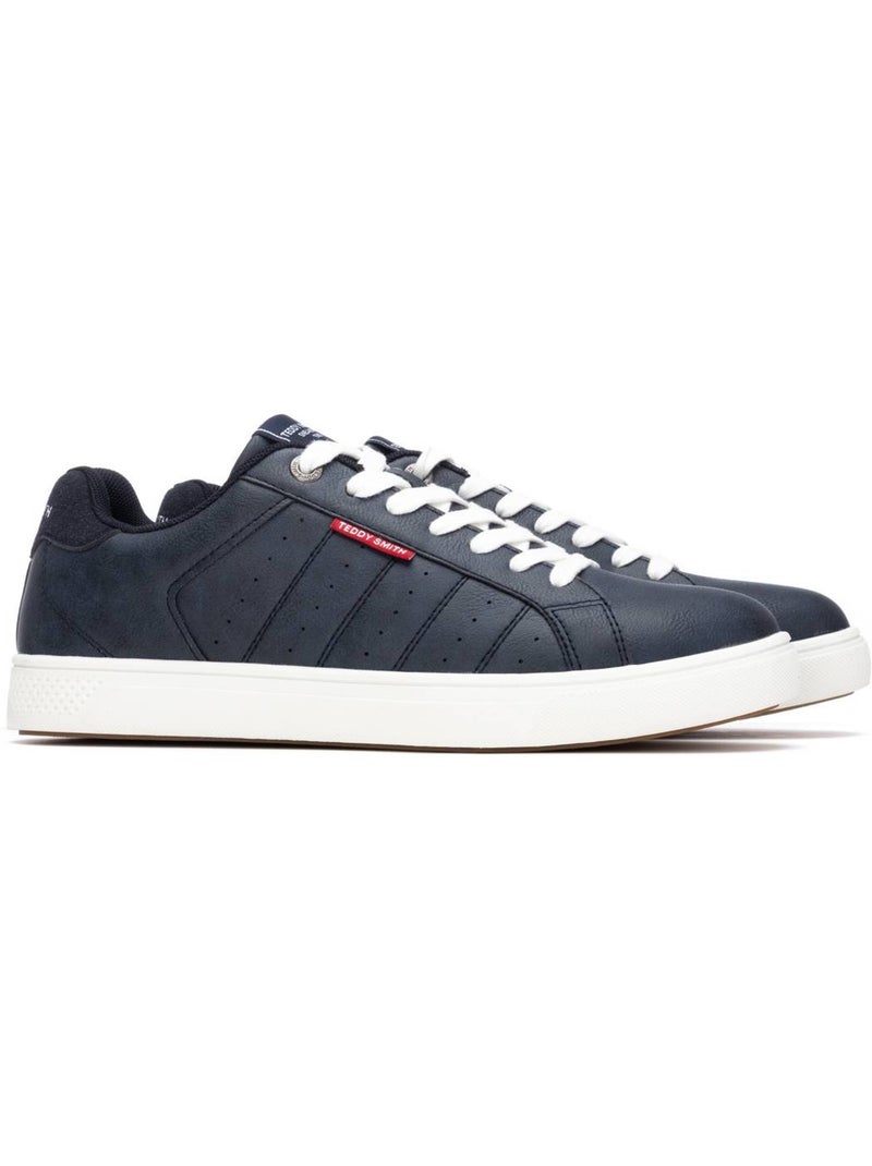 Baskets à lacets pour homme Bleu - Kiabi
