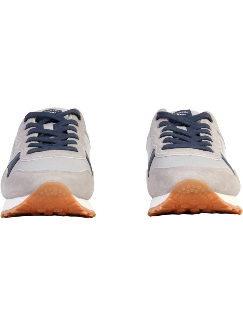 Baskets à lacets pour homme Gris - Kiabi