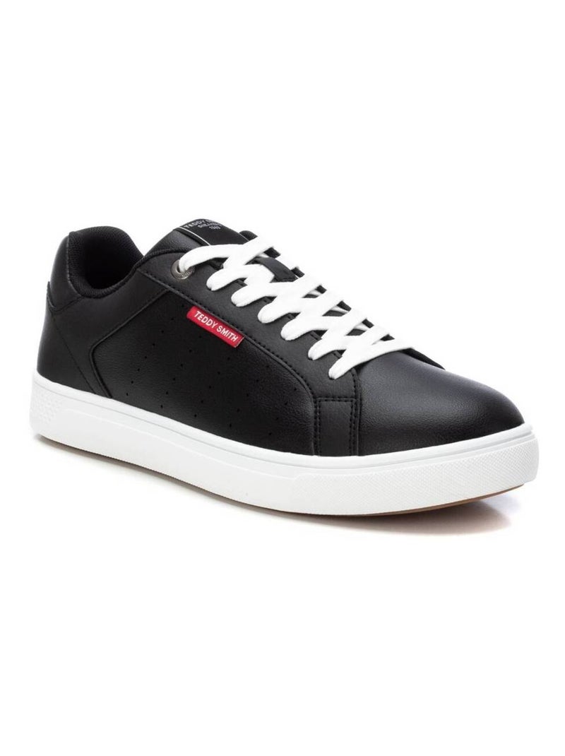 Baskets à lacets pour homme Noir - Kiabi