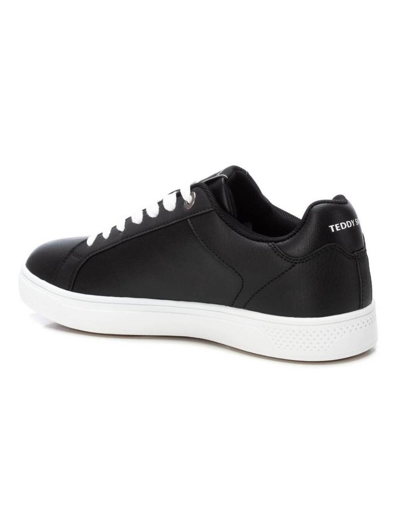 Baskets à lacets pour homme Noir - Kiabi