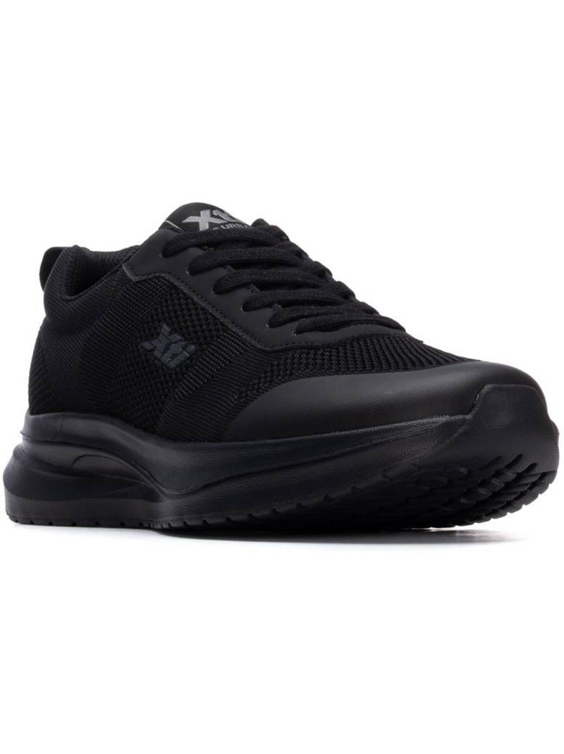Baskets à lacets pour homme Noir - Kiabi
