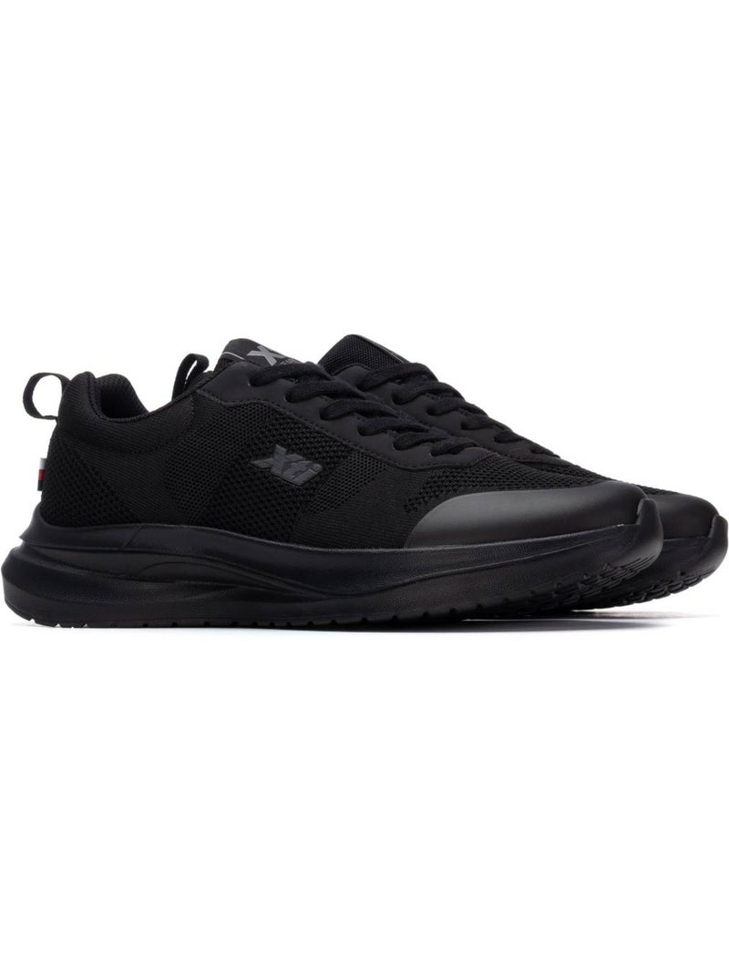 Baskets à lacets pour homme Noir - Kiabi