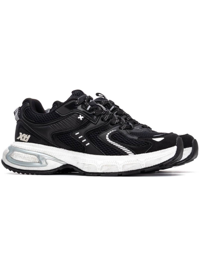 Baskets à lacets pour homme Noir - Kiabi