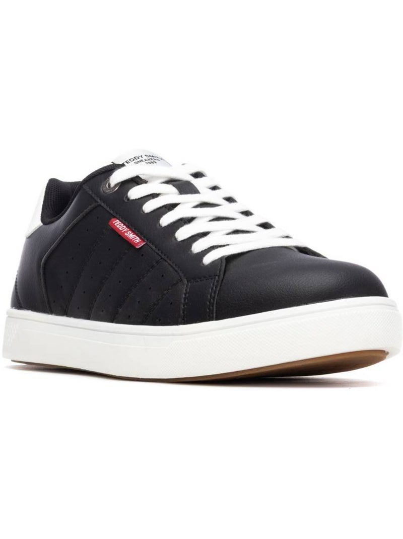 Baskets à lacets pour homme Noir - Kiabi