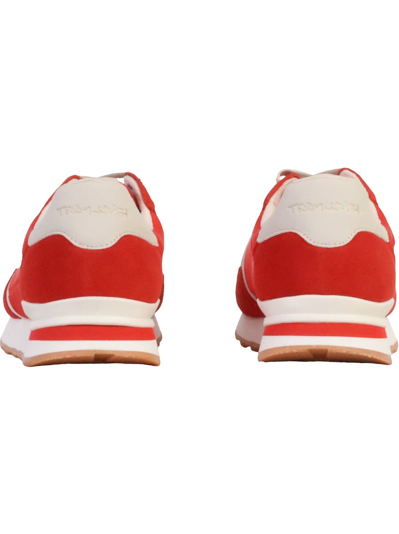 Baskets à lacets pour homme Rouge - Kiabi