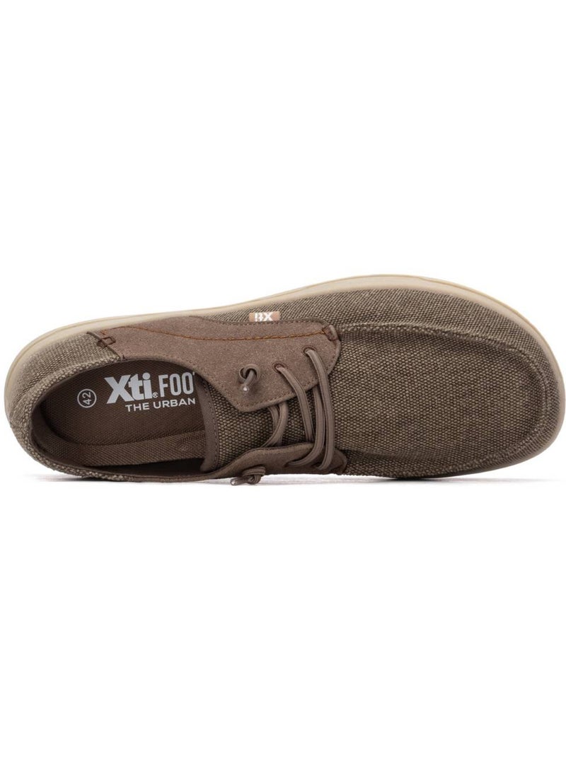Baskets à lacets pour homme Taupe - Kiabi