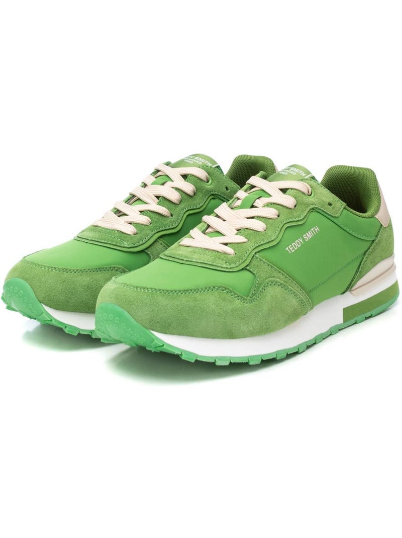 Baskets à lacets pour homme Vert - Kiabi