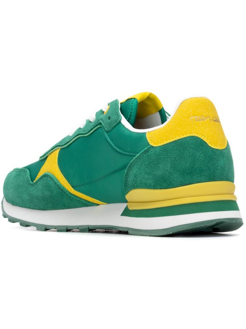 Baskets à lacets pour homme Vert - Kiabi