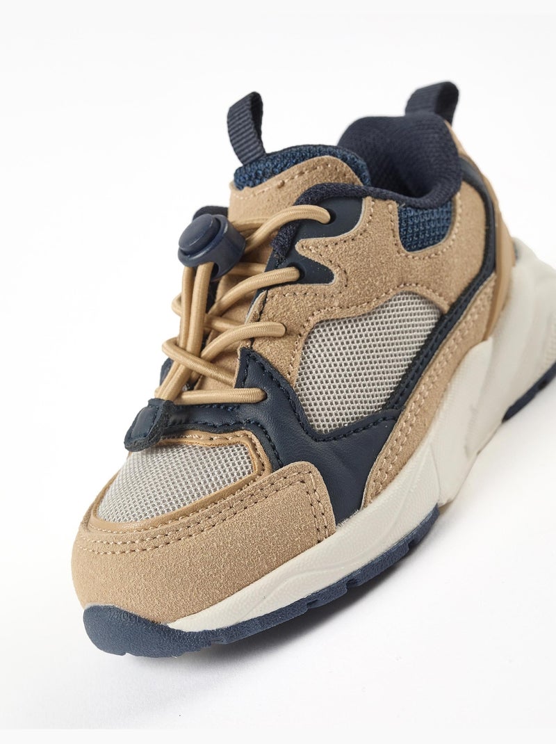 Baskets à lacets réglables Superlight Runner Bleu Bleu - Kiabi