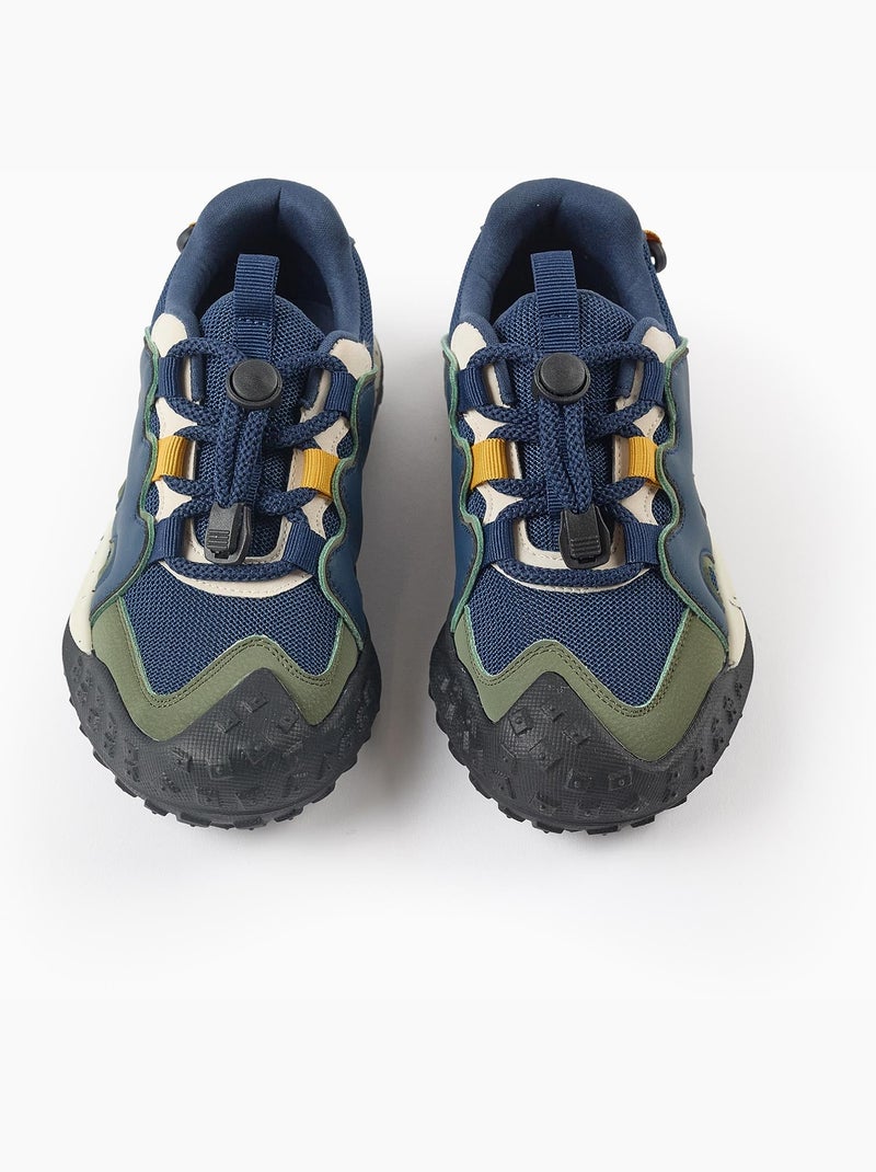 Baskets à lacets réglables Superlight Runner Bleu foncé - Kiabi