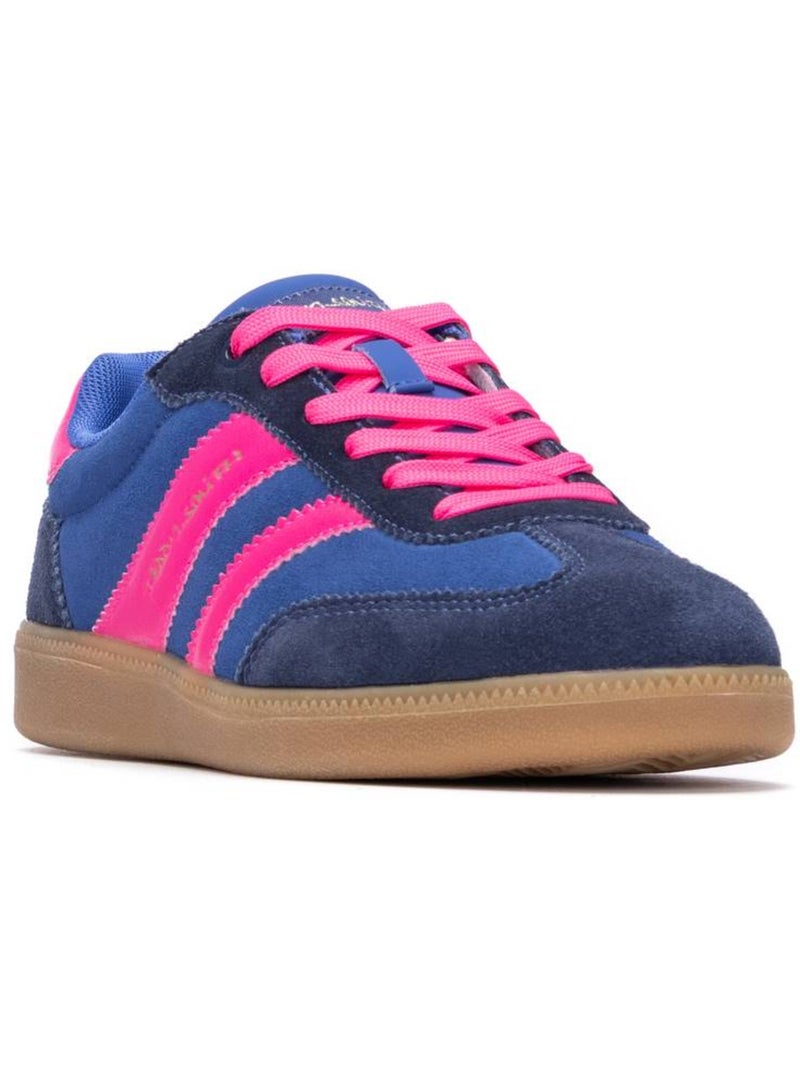 Baskets à lacets Teddy Smith Bleu - Kiabi