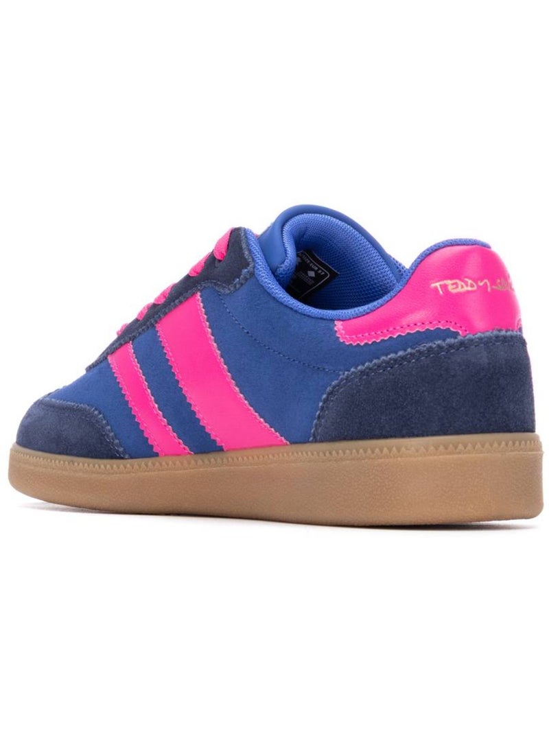 Baskets à lacets Teddy Smith Bleu - Kiabi