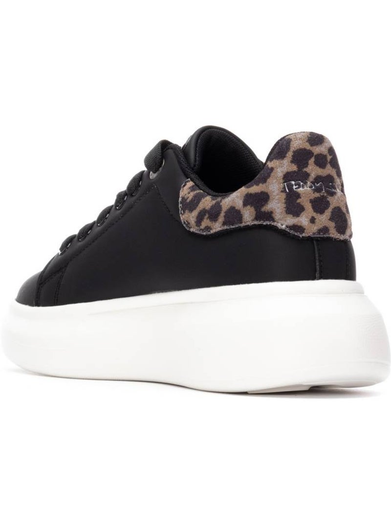 Baskets à lacets Teddy Smith Noir - Kiabi