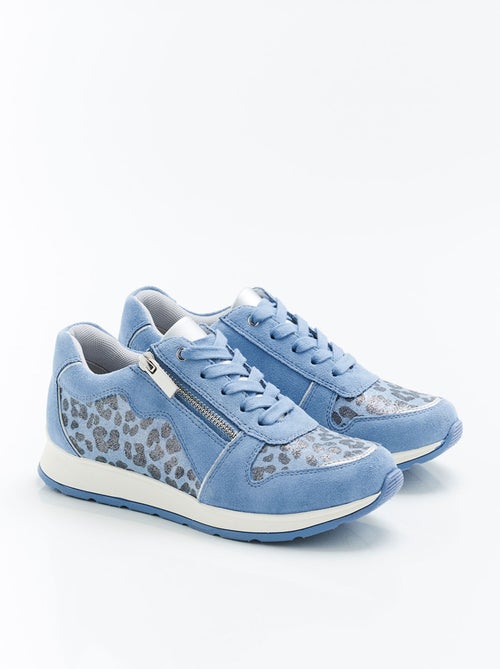 Baskets à lacets très légères, imprimé animalier - Damart - Kiabi