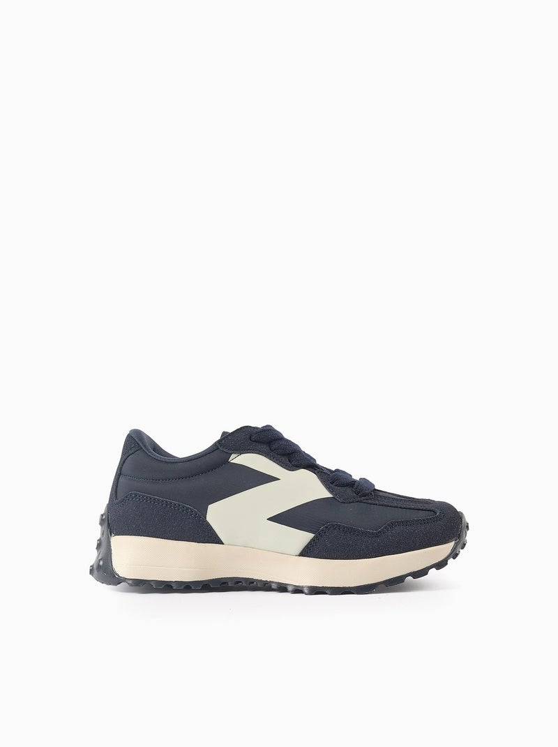 Baskets à lacets ZY Superlight Runner Bleu foncé - Kiabi