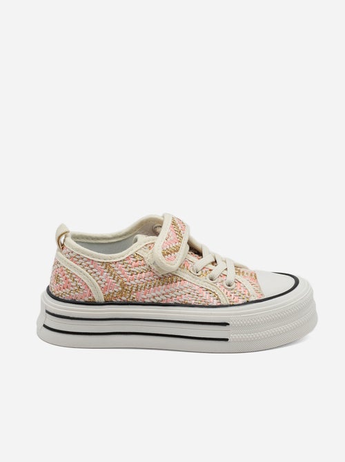 Baskets à plateforme - Rock and Joy - Kiabi