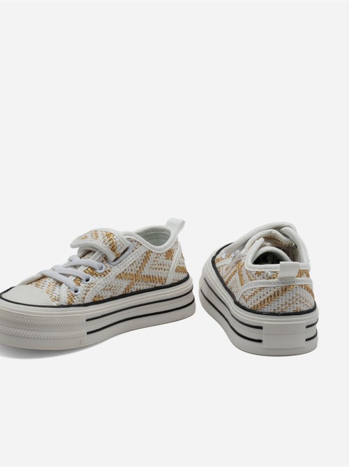 Baskets à plateforme - Rock and Joy - Kiabi