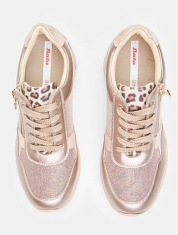 Baskets à plateforme avec fermeture éclair BATA