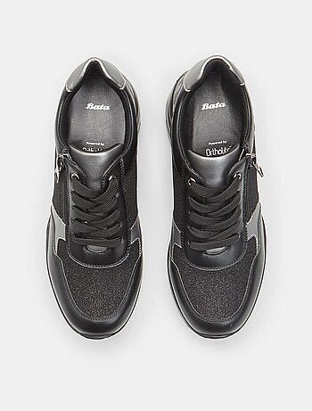 Baskets à plateforme avec fermeture éclair BATA