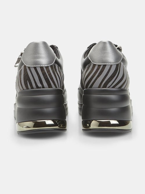 Baskets à plateforme avec fermeture éclair BATA - Kiabi