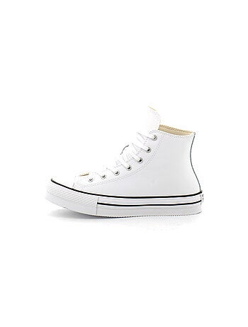 Baskets à Plateforme en Cuir Converse