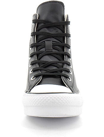Baskets à Plateforme en Cuir Converse