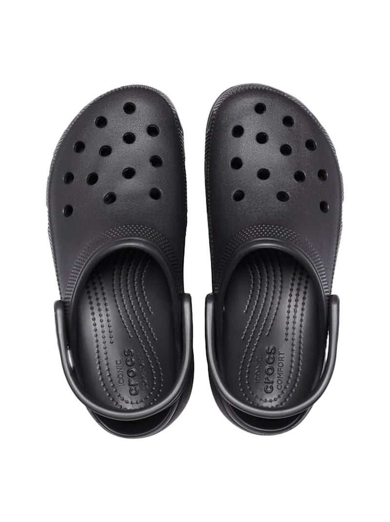 Baskets à Plateforme en Synthétique Crocs Noir - Kiabi