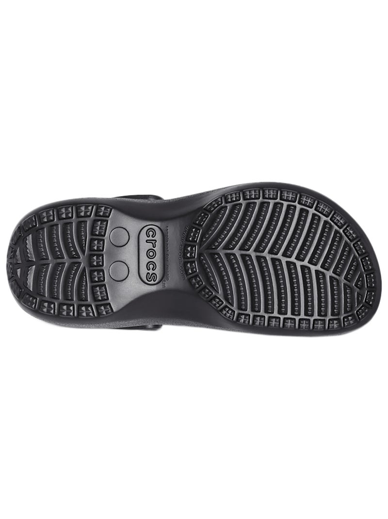 Baskets à Plateforme en Synthétique Crocs Noir - Kiabi