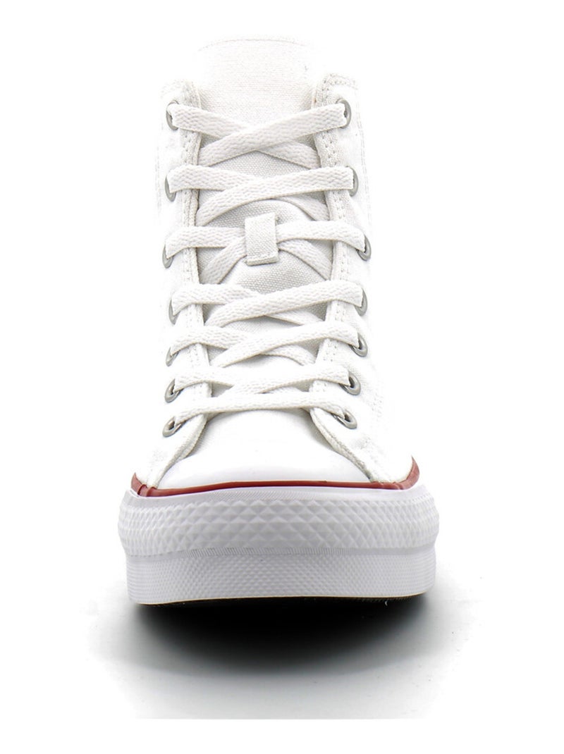 Baskets à Plateforme en Textile Converse Blanc - Kiabi