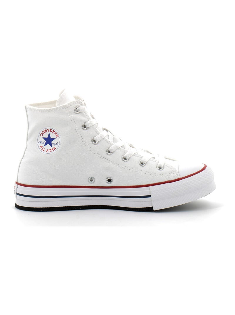Baskets à Plateforme en Textile Converse Blanc - Kiabi