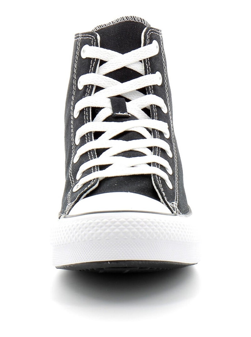 Baskets à Plateforme en Textile Converse Noir - Kiabi