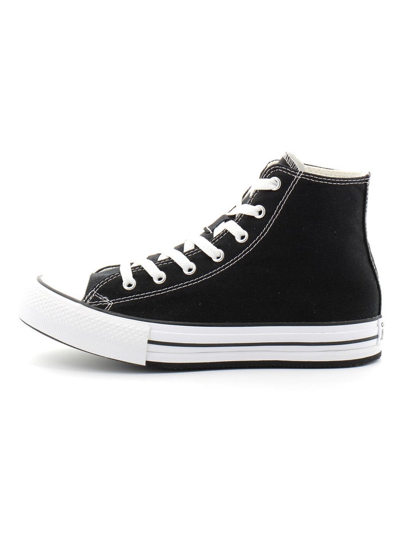 Baskets à Plateforme en Textile Converse Noir - Kiabi
