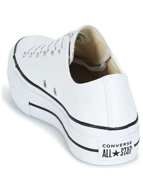 Baskets à plateforme en toile Chuck Taylor All Star Lift Ox Converse - Kiabi