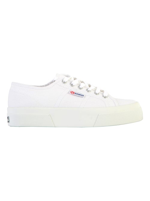 Baskets à Plateforme en Toile Superga - Kiabi