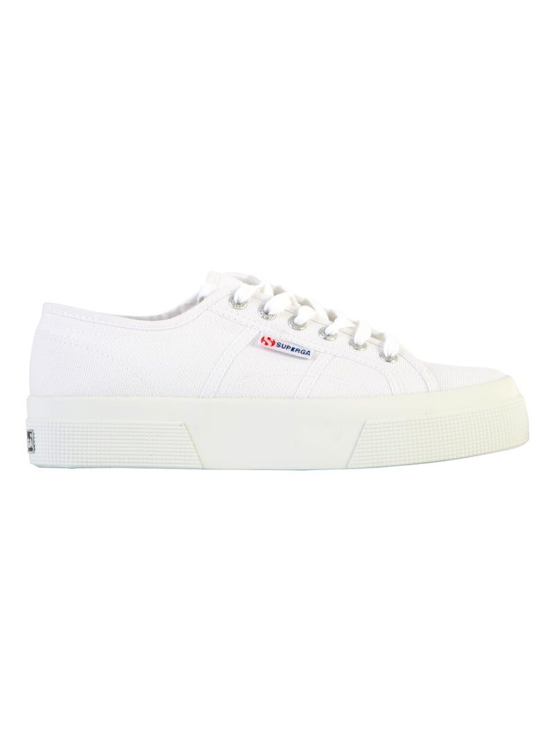 Baskets à Plateforme en Toile Superga Blanc - Kiabi