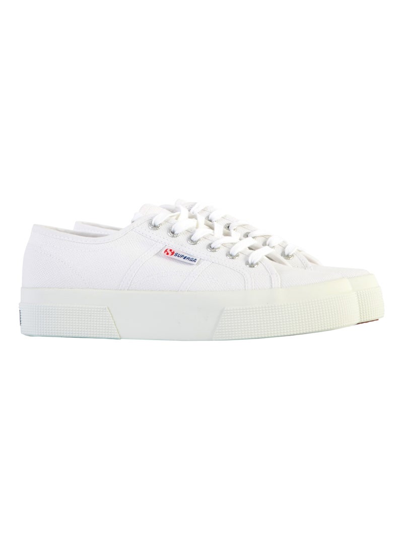 Baskets à Plateforme en Toile Superga Blanc - Kiabi