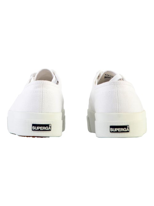 Baskets à Plateforme en Toile Superga - Kiabi