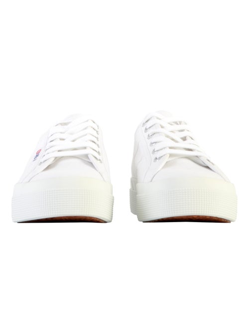 Baskets à Plateforme en Toile Superga - Kiabi