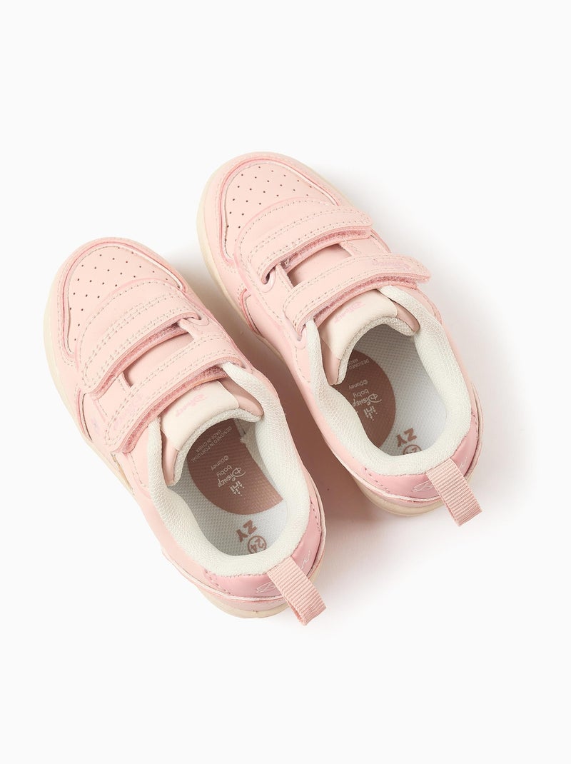 Baskets à Scratch Bambi Rose clair - Kiabi