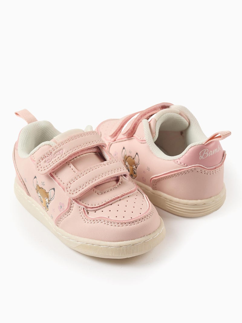 Baskets à Scratch Bambi Rose clair - Kiabi