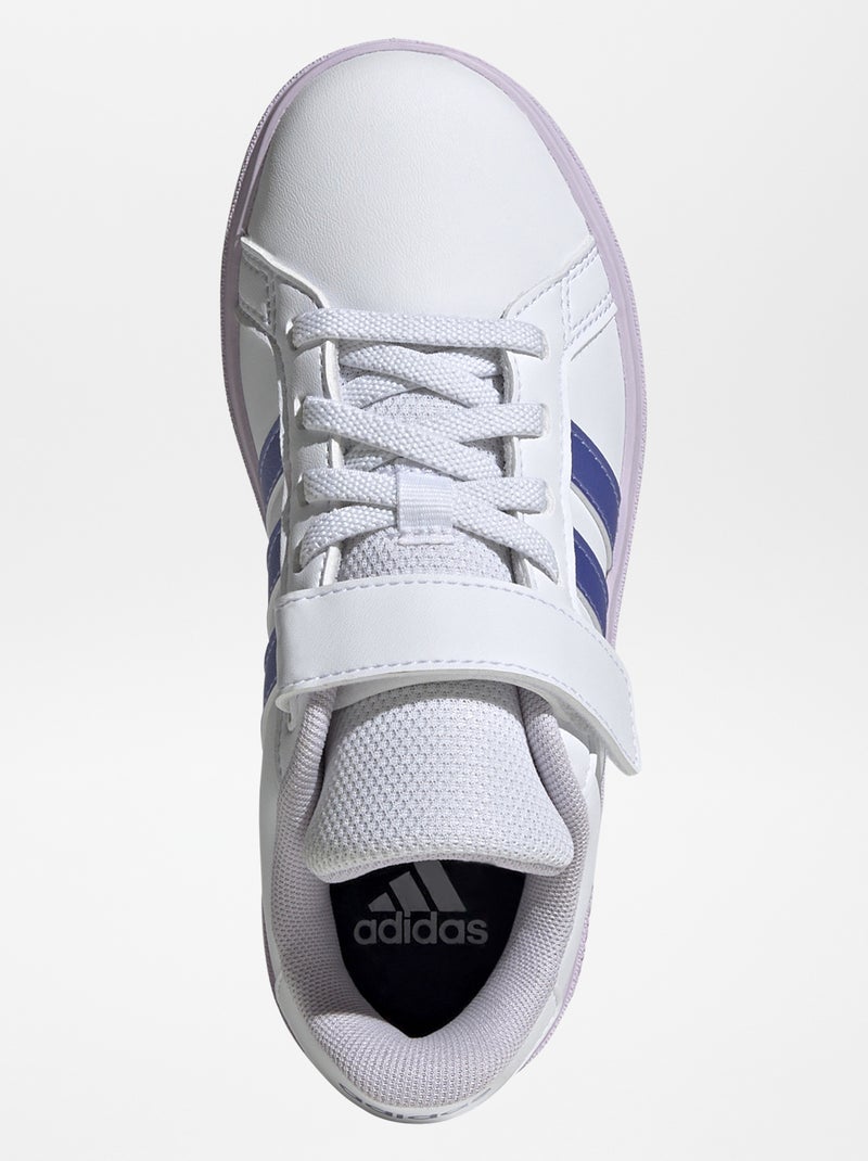 Baskets à scratch 'Grand court' 'adidas' Blanc - Kiabi